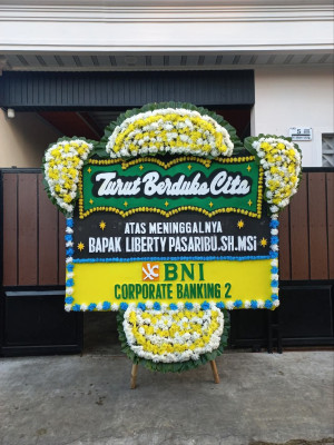 Papan Bunga Duka di Mulyasari
