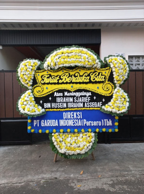 Papan Bunga Duka di Mulyasari