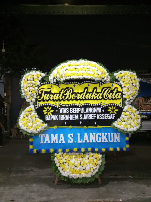 Papan Bunga Duka di Mulyasari